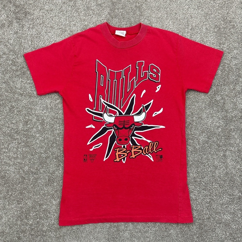 Vintage 90s Chicago Bulls NBA Breakthrough T Shirt‎ Youth Large